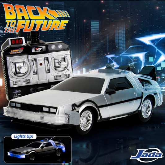 Back to the Future Time Machine R/C Vehicle 1:16 Scale